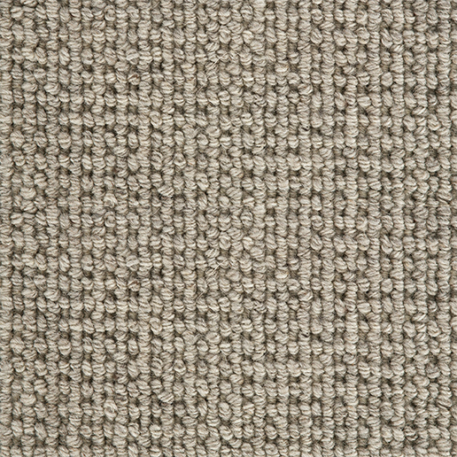 Crucial Trading Enchanted Cinder Grey Wool Loop Pile Carpet WE103